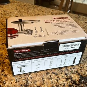BQYPower Mixer  Meat Grinder, food grinder attachment